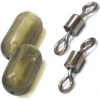 Вертлюжок DAIWA N'ZON Swivel and Stop Bead M Вертлюжок DAIWA N'ZON Swivel and Stop Bead M