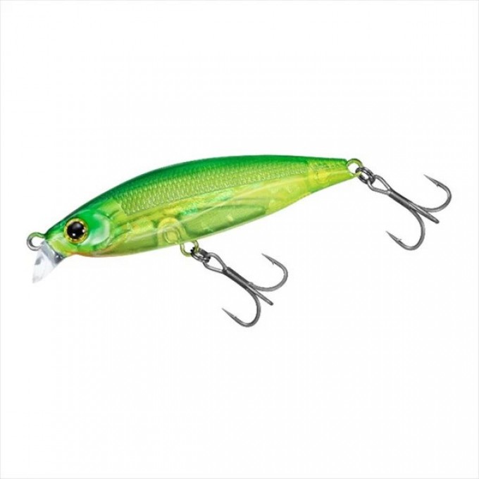 Воблер DIAWA MORETHAN GROOVIN 70HS LIME CLEAR 07403918