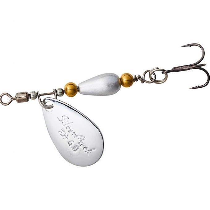 Блесна DAIWA SILVER CREEK SPINNER 4.0 SILVER 07411555