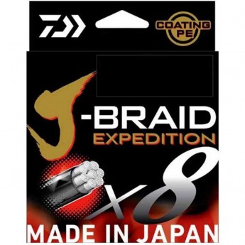 Леска DAIWA J-BRAID EXPEDITION×8E 0.06mm-150m SMASH ORANGE